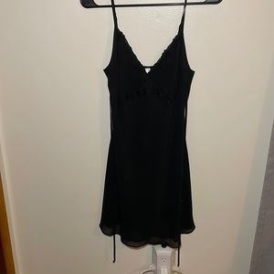 Black nighty sleepwear